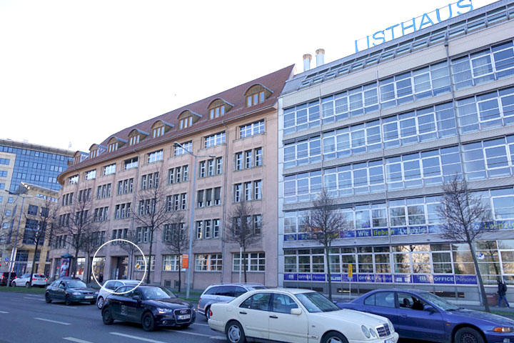 Außenansicht von Dem Geschäft in Leipzig.