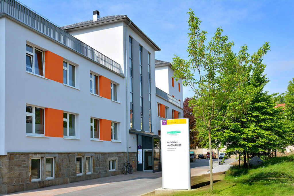 Praxis für Perücken Bautzen – Ärztehaus Am Stadtwall.